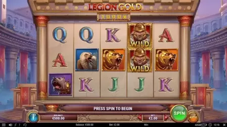 Legion Gold slot screenshot 1