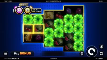 Lightning Fortune slot screenshot 2