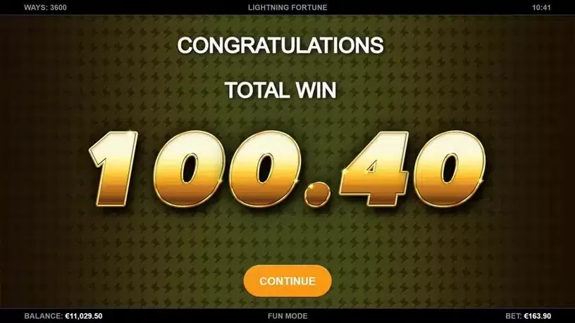 Lightning Fortune slot screenshot 5