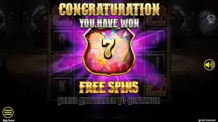 Mega Sevens slot screenshot 3