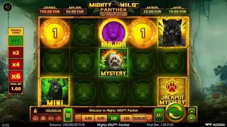 Mighty Wild™: Panther slot screenshot 1