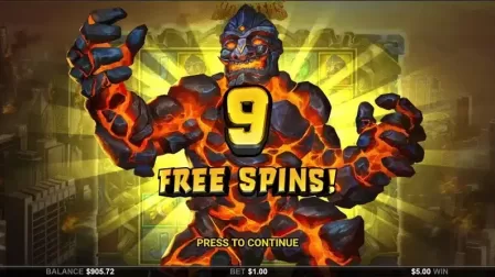 Monsters Vs Diamonds slot screenshot 5