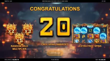 Mooncake Riches slot screenshot 2