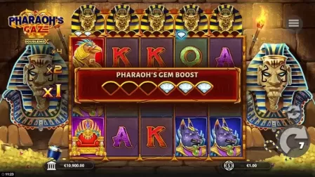Pharaoh's Gaze DoubleMax slot screenshot 3