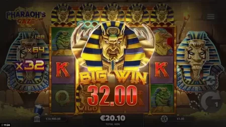 Pharaoh's Gaze DoubleMax slot screenshot 5