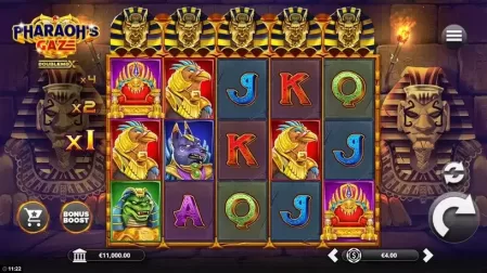 Pharaoh's Gaze DoubleMax slot screenshot 1