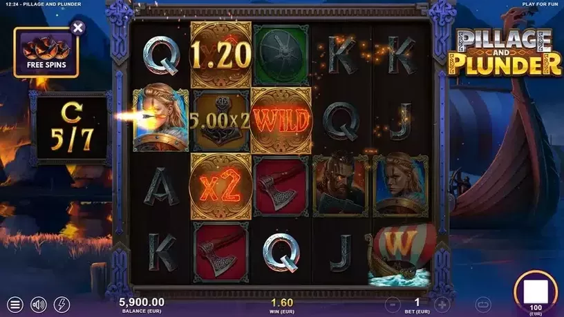 Pillage & Plunder slot screenshot 5
