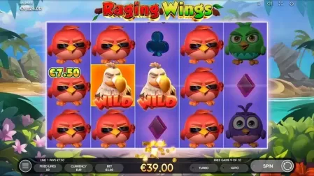 Raging Wings slot screenshot 6