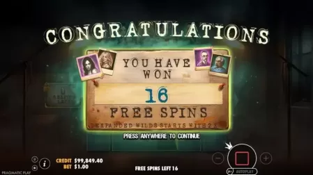 Sanatorium Secrets slot screenshot 4