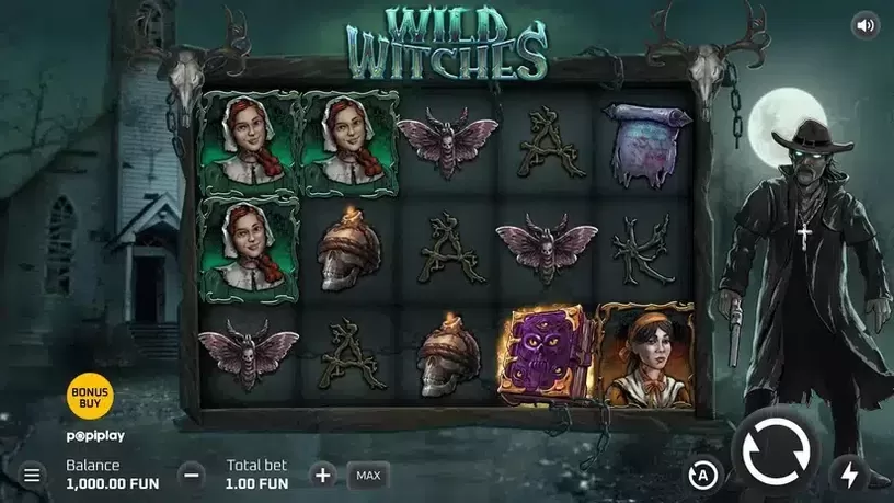 Wild Witches (Popiplay) slot screenshot 1