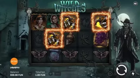 Wild Witches (Popiplay) slot screenshot 2