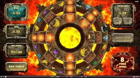Wildcano with Orbital Reels slot screenshot 4