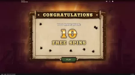 Wilds of the West slot screenshot 5