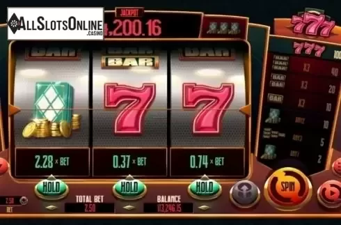 Reel Screen 2. 777 (RTG) from RTG