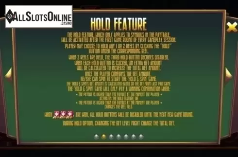 Game Rules 2. 777 (RTG) from RTG