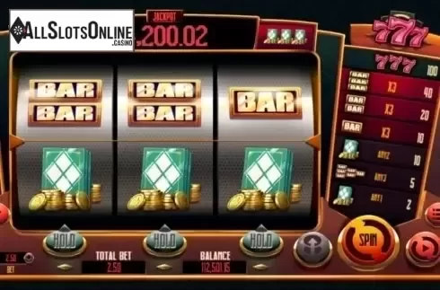 Reel Screen 1. 777 (RTG) from RTG