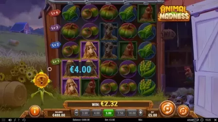 Animal Madness slot screenshot 4
