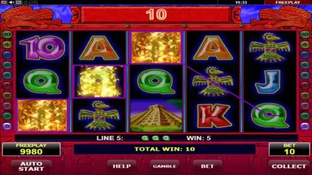 Aztec Secret slot screenshot 1