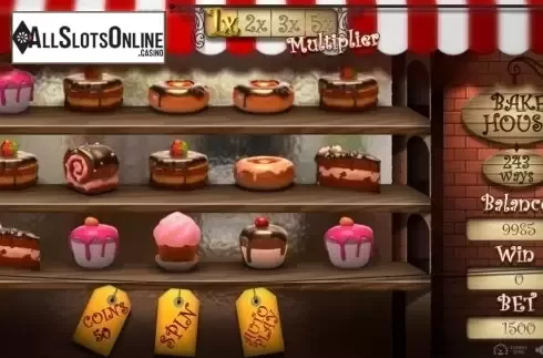 Game Workflow screen . Bake House from BetConstruct