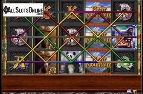 Game Workflow screen. Bear Mountain from High 5 Games