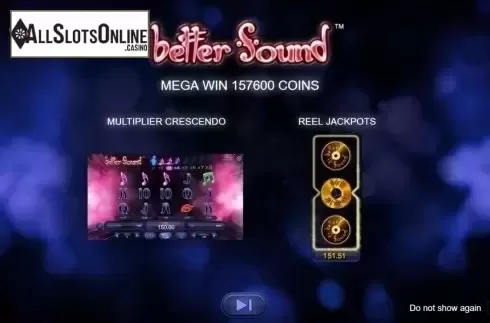 Start Screen. Better Sound from Espresso Games