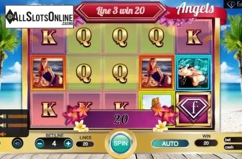 Win screen 2. Bikini Angels from BetConstruct