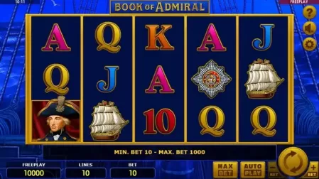 Book of Admiral slot screenshot 1