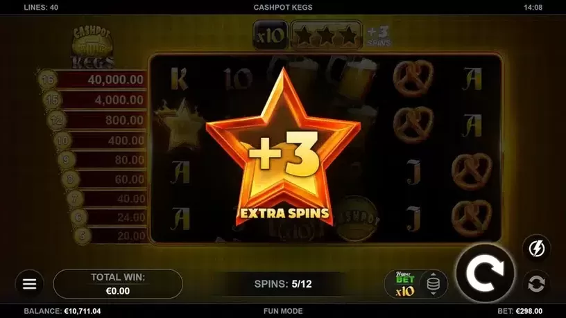 Cashpot Kegs slot screenshot 5
