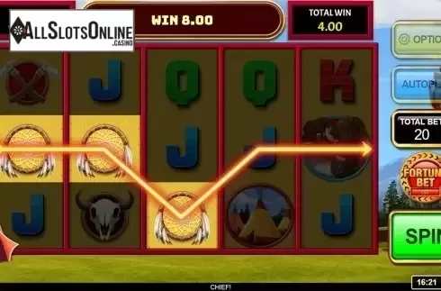 Win screen. Chief! from Inspired Gaming