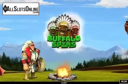 Free spins win screen. Chief! from Inspired Gaming