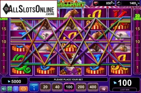Screen8. Circus Brilliant from EGT
