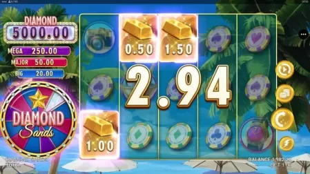 Diamond Sands slot screenshot 3