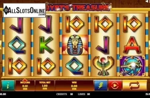 Reeel Screen. Egypts Treasure from Givme Games