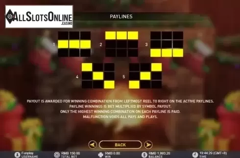 Paytable 2