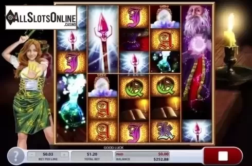Screen 1. Enchanting Spells from 2by2 Gaming
