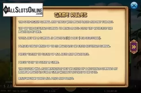 Game Rules. Flowers and Fruit Mountain from KA Gaming