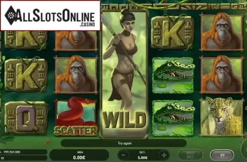 Win screen 1. Fortune Jungle from R. Franco
