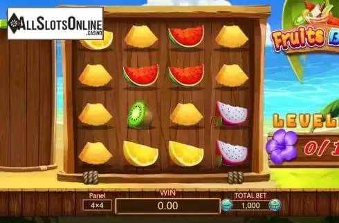 Start screen 1. Fruits Bar (Dragoon Soft) from Dragoon Soft