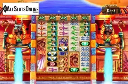 Free Spins Gameplay Screen