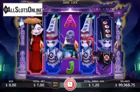 Free Spins screen 2