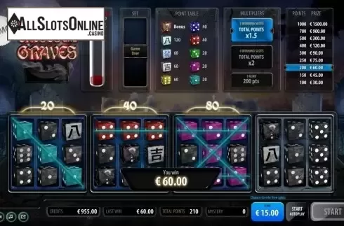 Win Screen 2. Ghosts and Graves from Air Dice