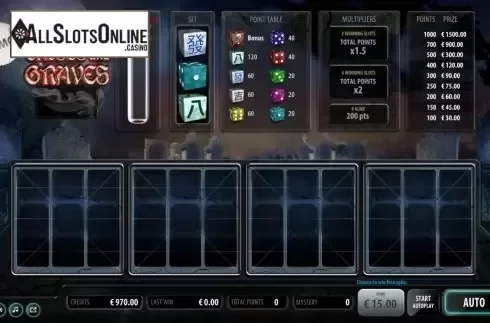 Reel Screen. Ghosts and Graves from Air Dice