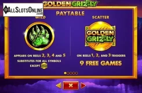 Features 1. Golden Grizzly from Skywind Group