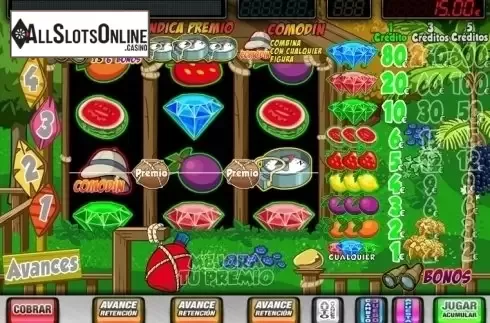 Game Workflow screen. Gran Safari from MGA