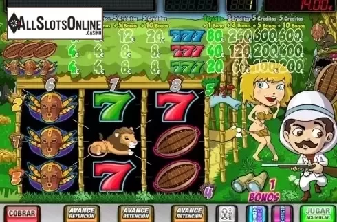 Bonus Game. Gran Safari from MGA