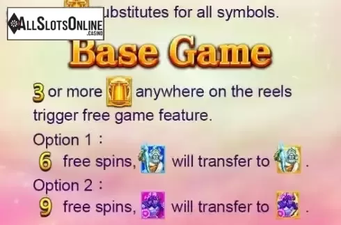 Special symbols screen