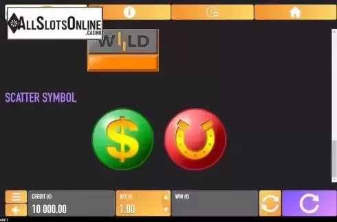 Scatters Symbol screen