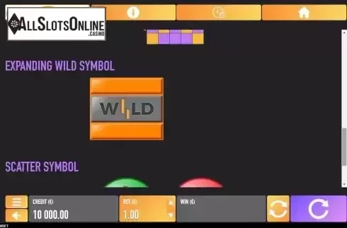 Wild Symbol screen