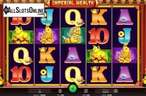 Reel Screen. Imperial Wealth from iSoftBet