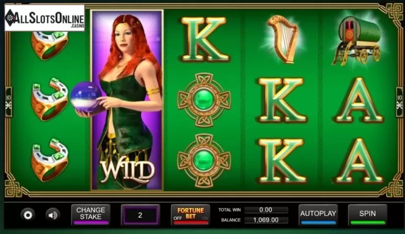 Game Workflow screen . Irish Fortune from Inspired Gaming